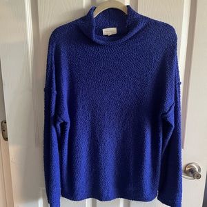 Cobalt blue sweater Large